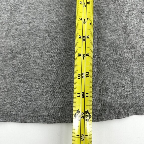 Harvard Gray Short Sleeve Crew Neck T-Shirt  Cotton Blend Size Small - Picture 6 of 9